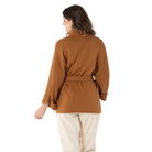 Willow Wrap in Mocha-Fairley Fancy