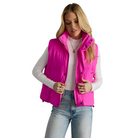 World Traveler Vest in Pink-Fairley Fancy
