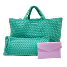 Woven Mahjong Bag Carryall-Fairley Fancy