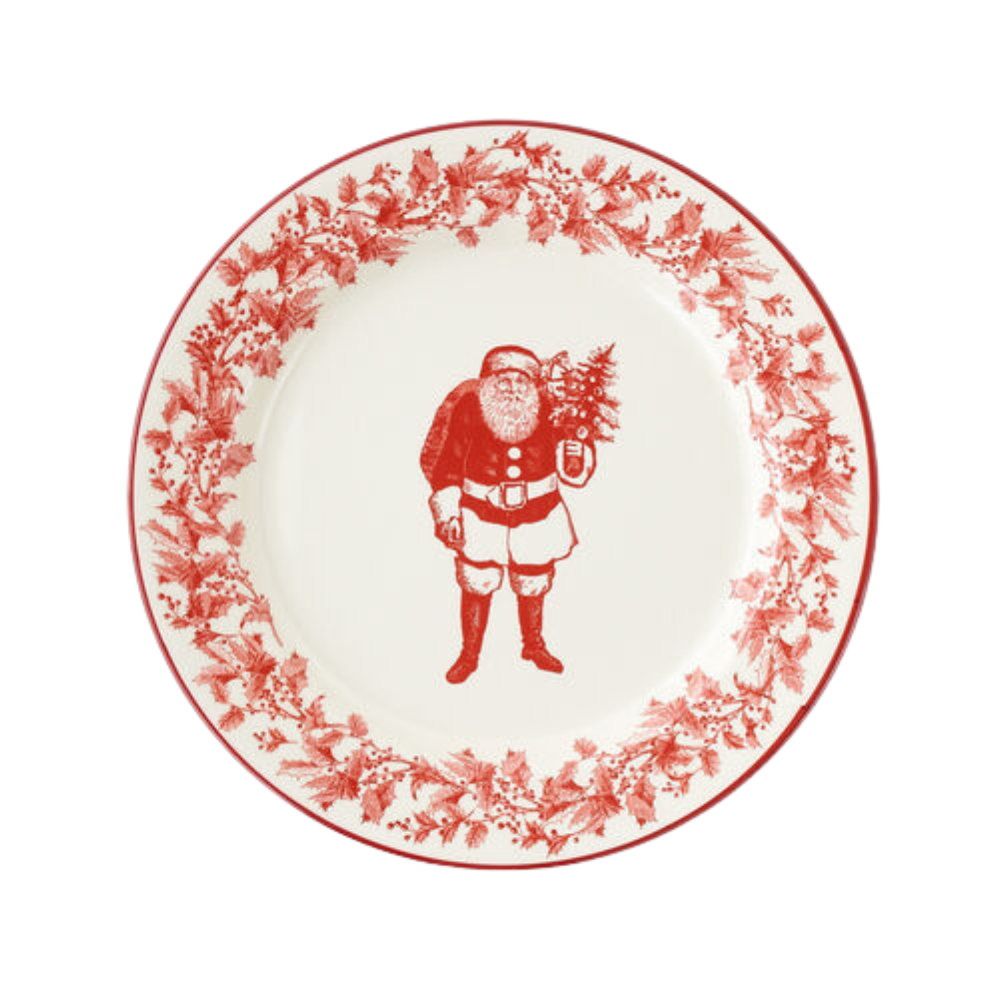 Yuletide Enamel Melamin Plate-Fairley Fancy
