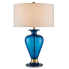 Aladdin Blue Table Lamp - Fairley Fancy 