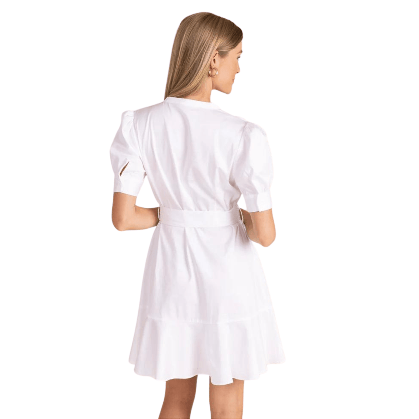 Analeise Dress in White - Fairley Fancy 