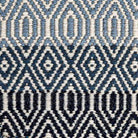 Anderson Flatweave Rug in Blue Ombre - Fairley Fancy 