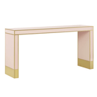 Arden Pink Console Table - Fairley Fancy 