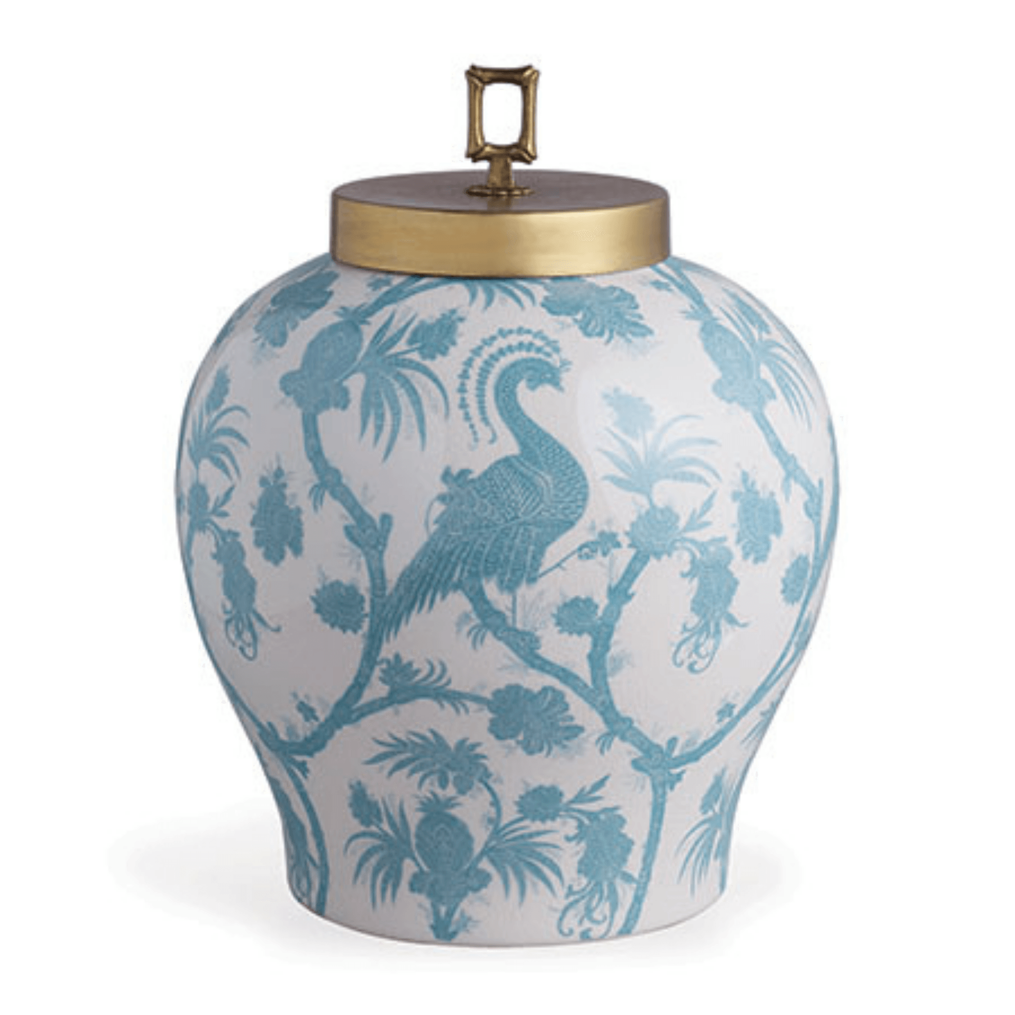 Balinese Peacock Jar - Fairley Fancy 