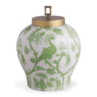 Balinese Peacock Jar - Fairley Fancy 