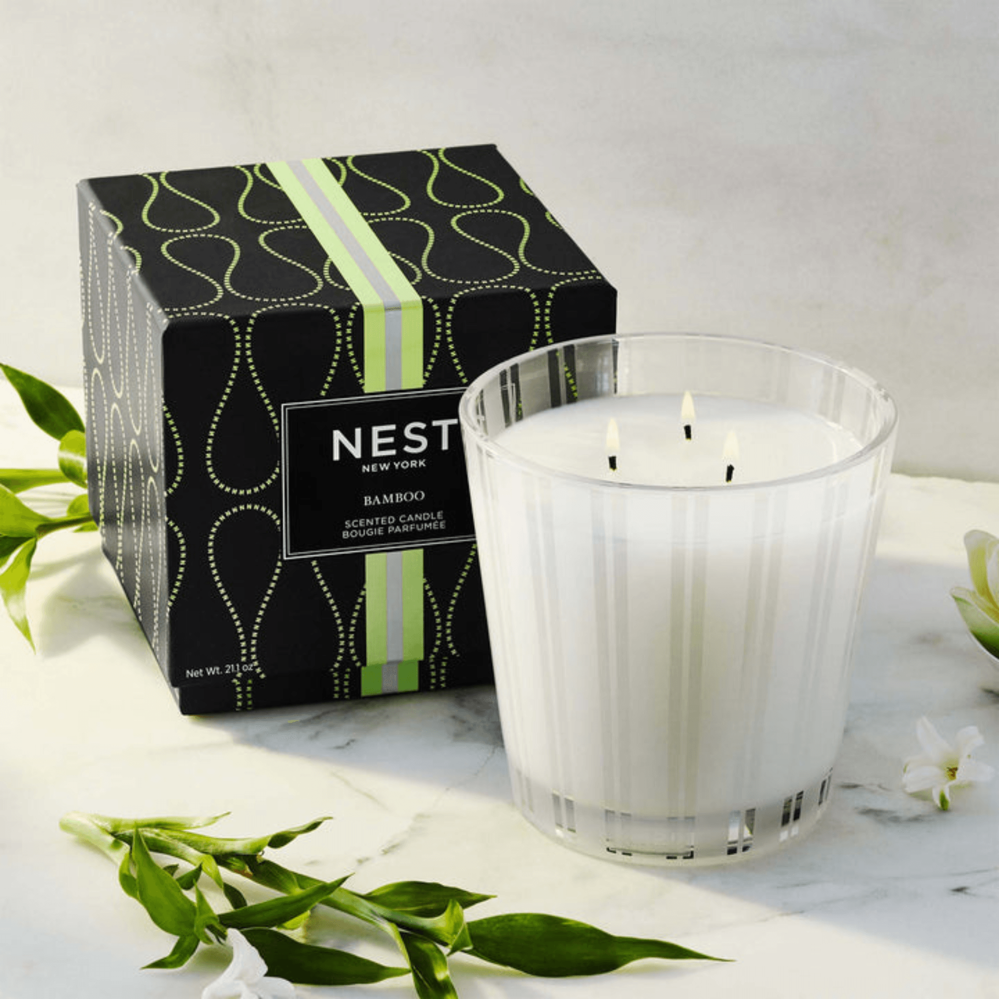 Bamboo 3-Wick Candle - Fairley Fancy 