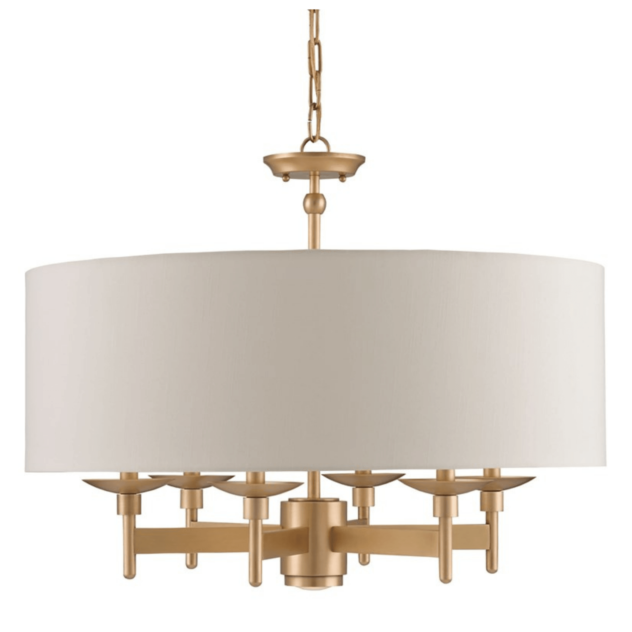 Bering Brass Semi-Flush Mount - Fairley Fancy 