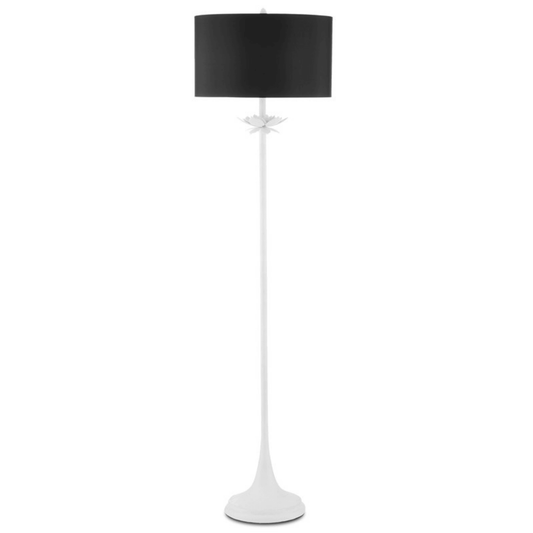 Bexhill White Floor Lamp - Fairley Fancy 