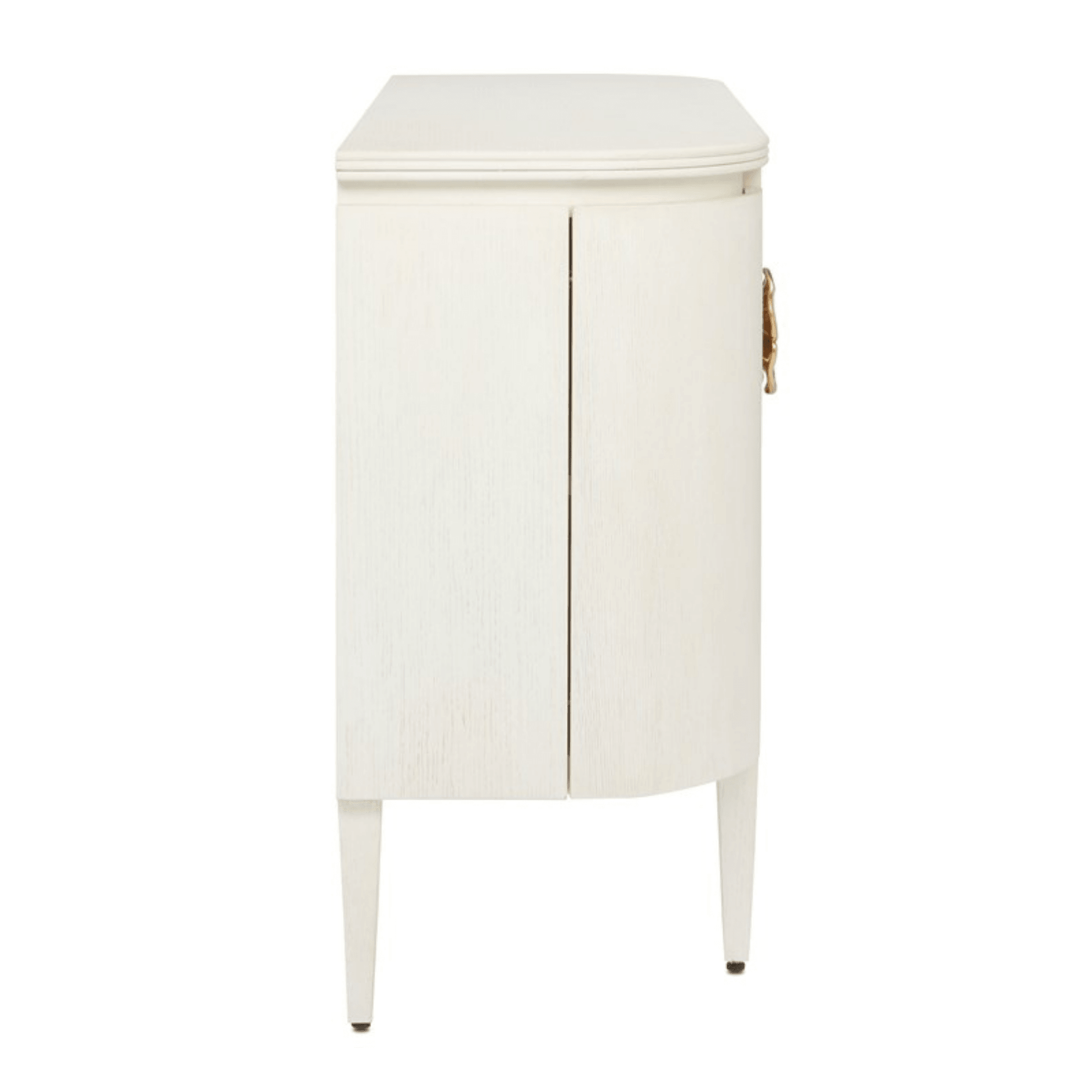 Briallen White Demi-Lune Cabinet - Fairley Fancy 