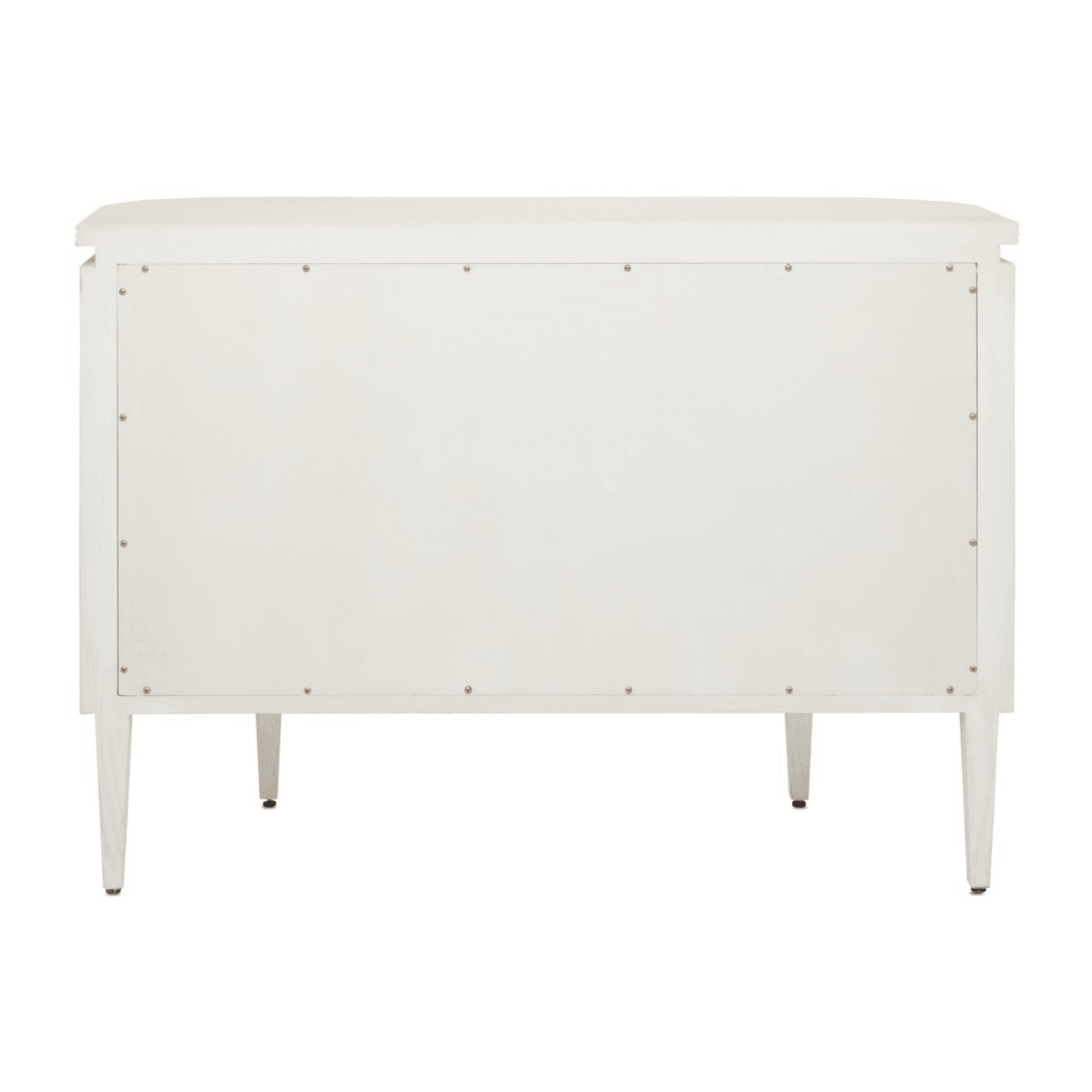 Briallen White Demi-Lune Cabinet - Fairley Fancy 