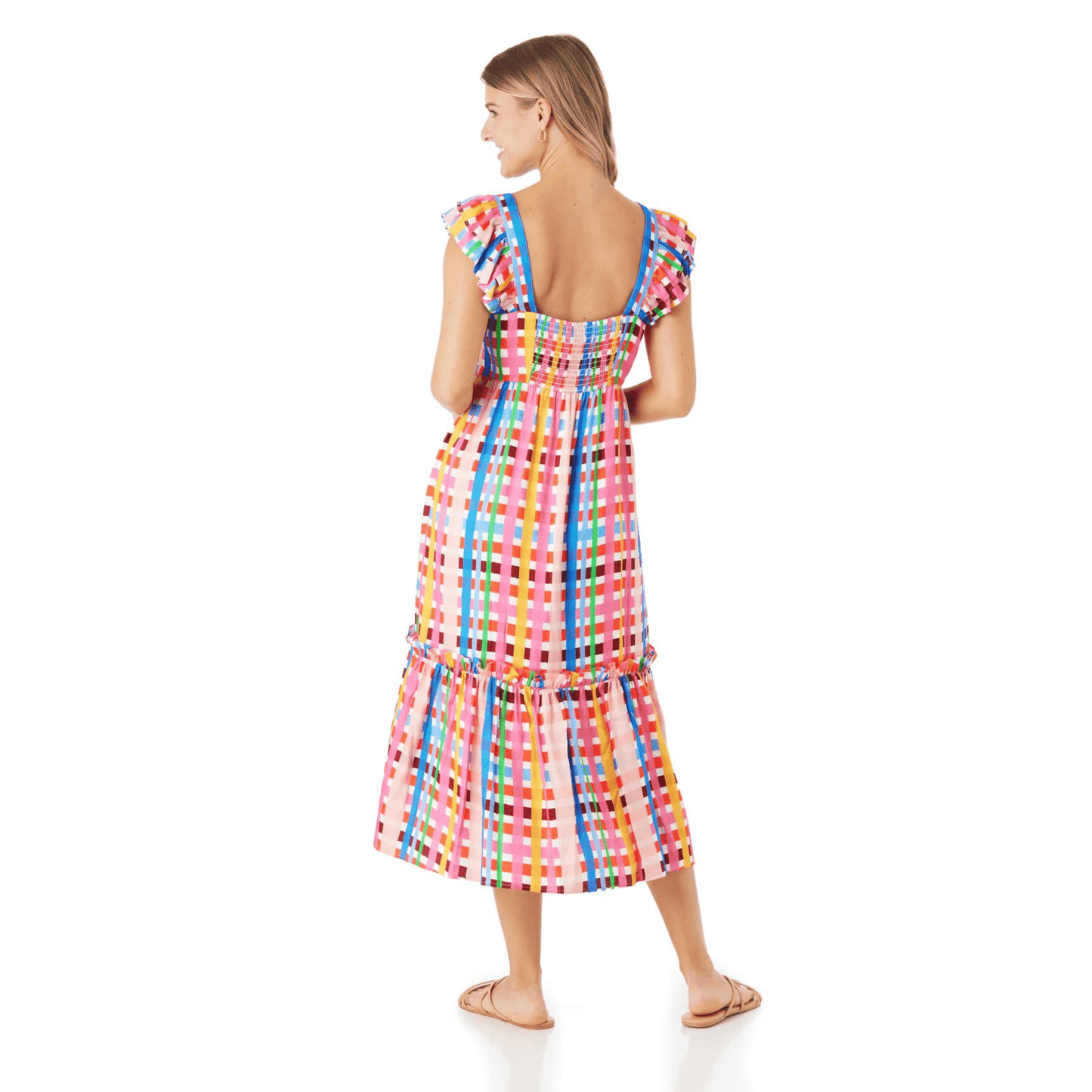 Bryce Dress in Picnic Plaid - Fairley Fancy 