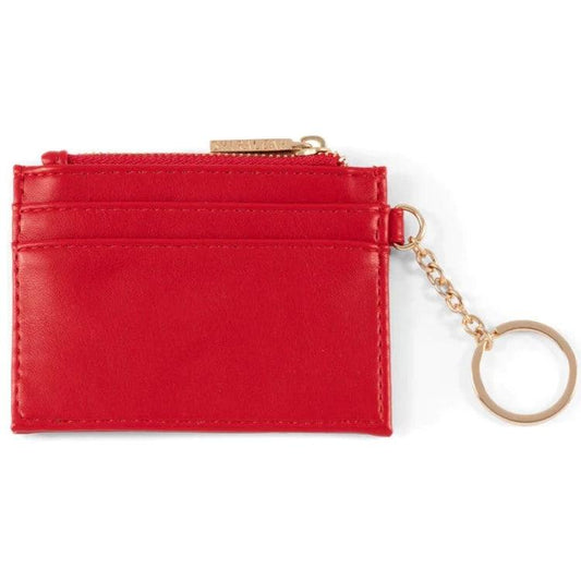 Charlie Card Case in Red - Fairley Fancy 