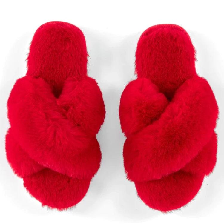 Christina Slippers in Red - Fairley Fancy 