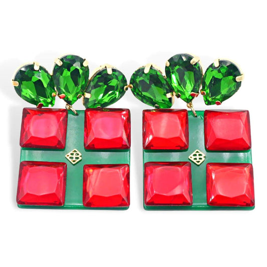 Christmas Present Earrings - Fairley Fancy 