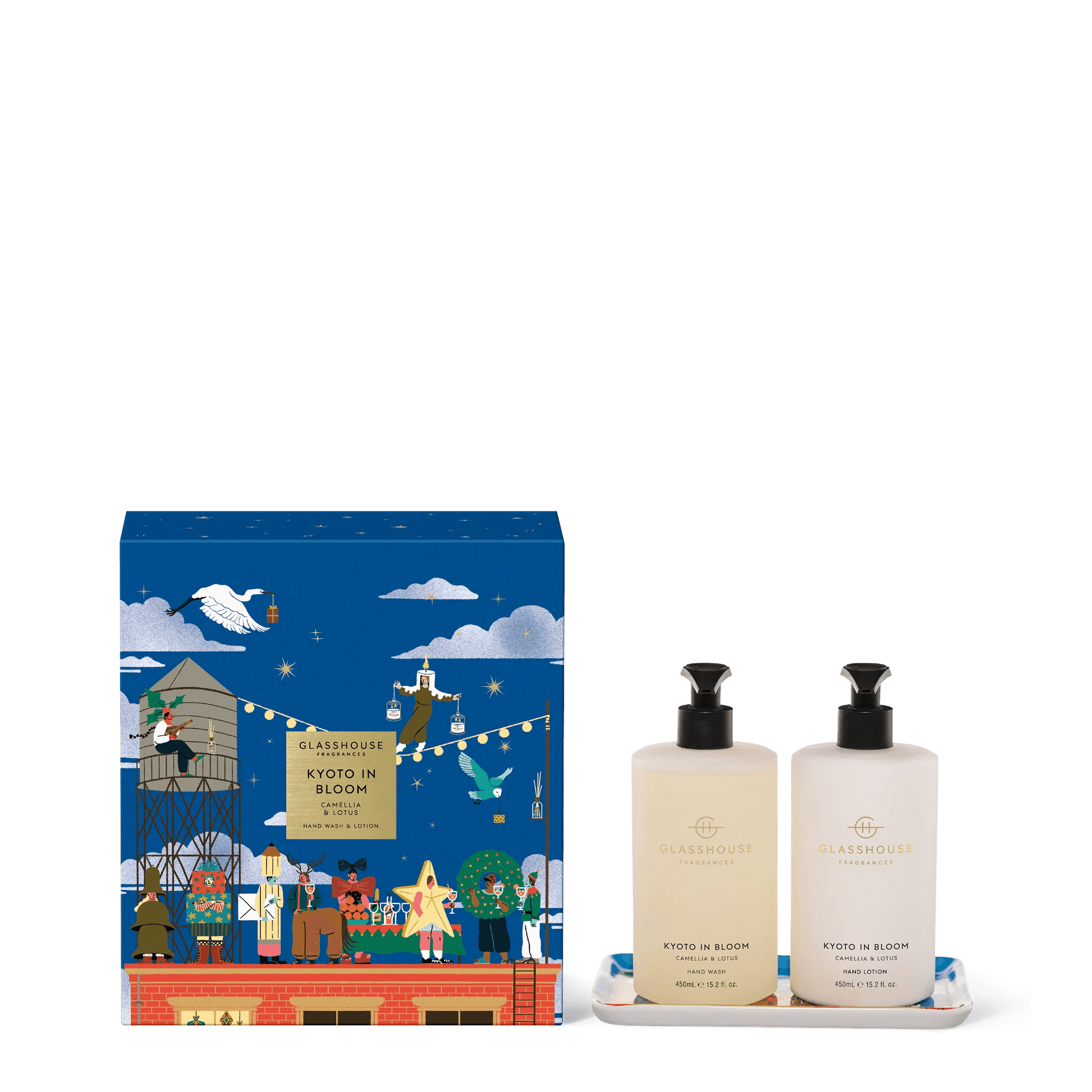 Christmas/Kyoto In Bloom Hand Care Duo Set - Fairley Fancy 