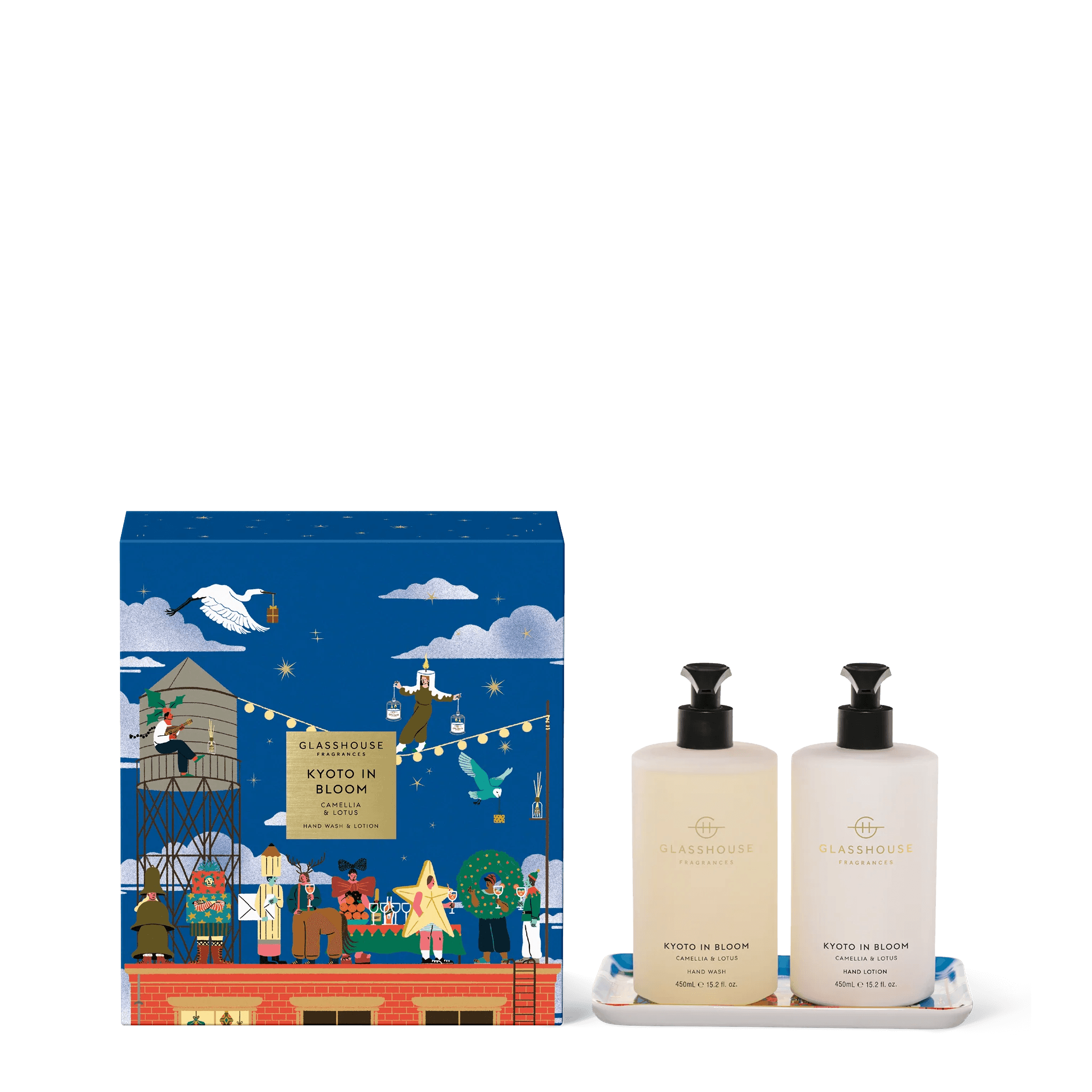 Christmas/Kyoto In Bloom Hand Care Duo Set - Fairley Fancy 