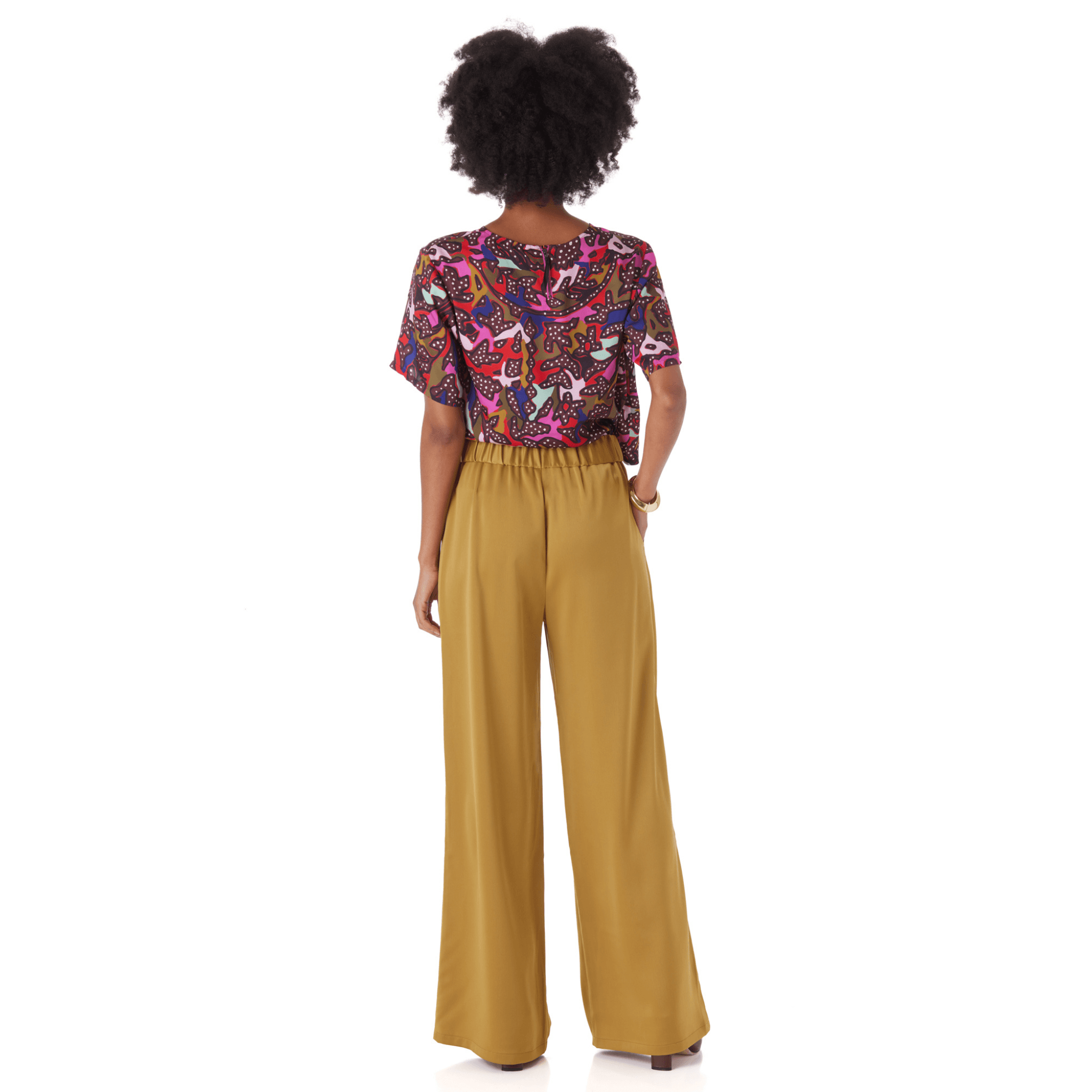 Cora Trouser in Amber Green – Fairley Fancy