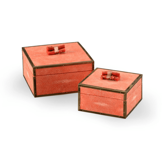 Coral Boxes - Coral - Fairley Fancy 