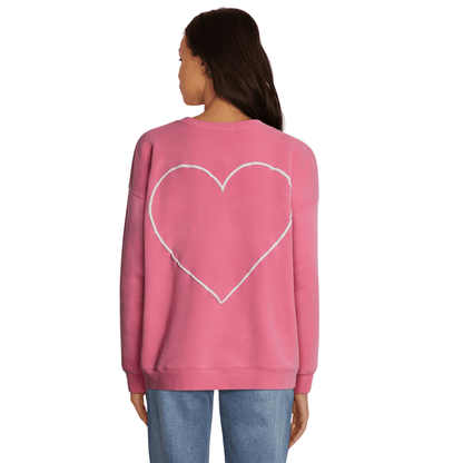 Emotionally Unavailable Roadtrip Sweatshirt in Aurora Pink - Fairley Fancy 