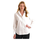 Esther Long Sleeve Sequin Trim Shirt in White - Fairley Fancy