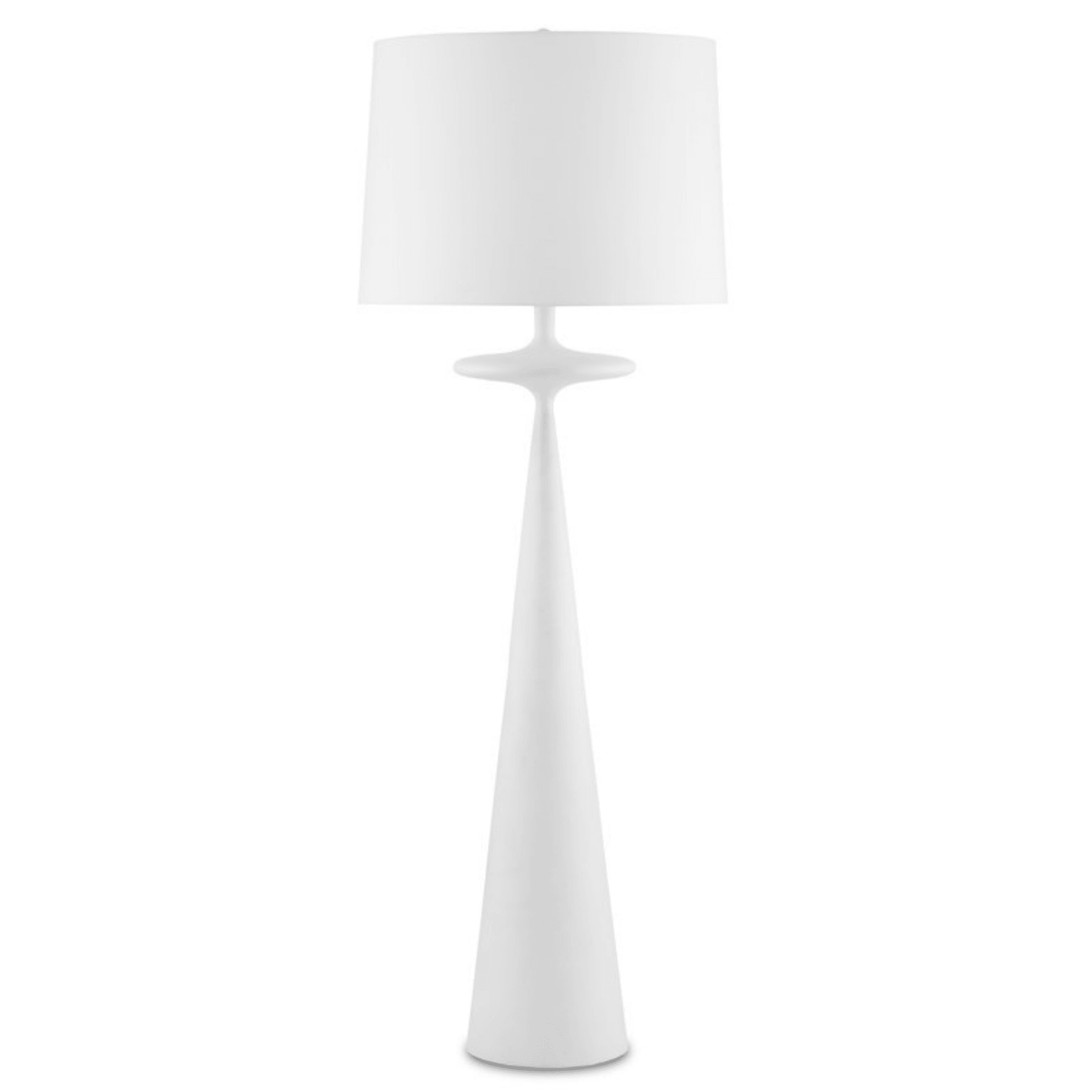 Giacomo White Floor Lamp - Fairley Fancy 