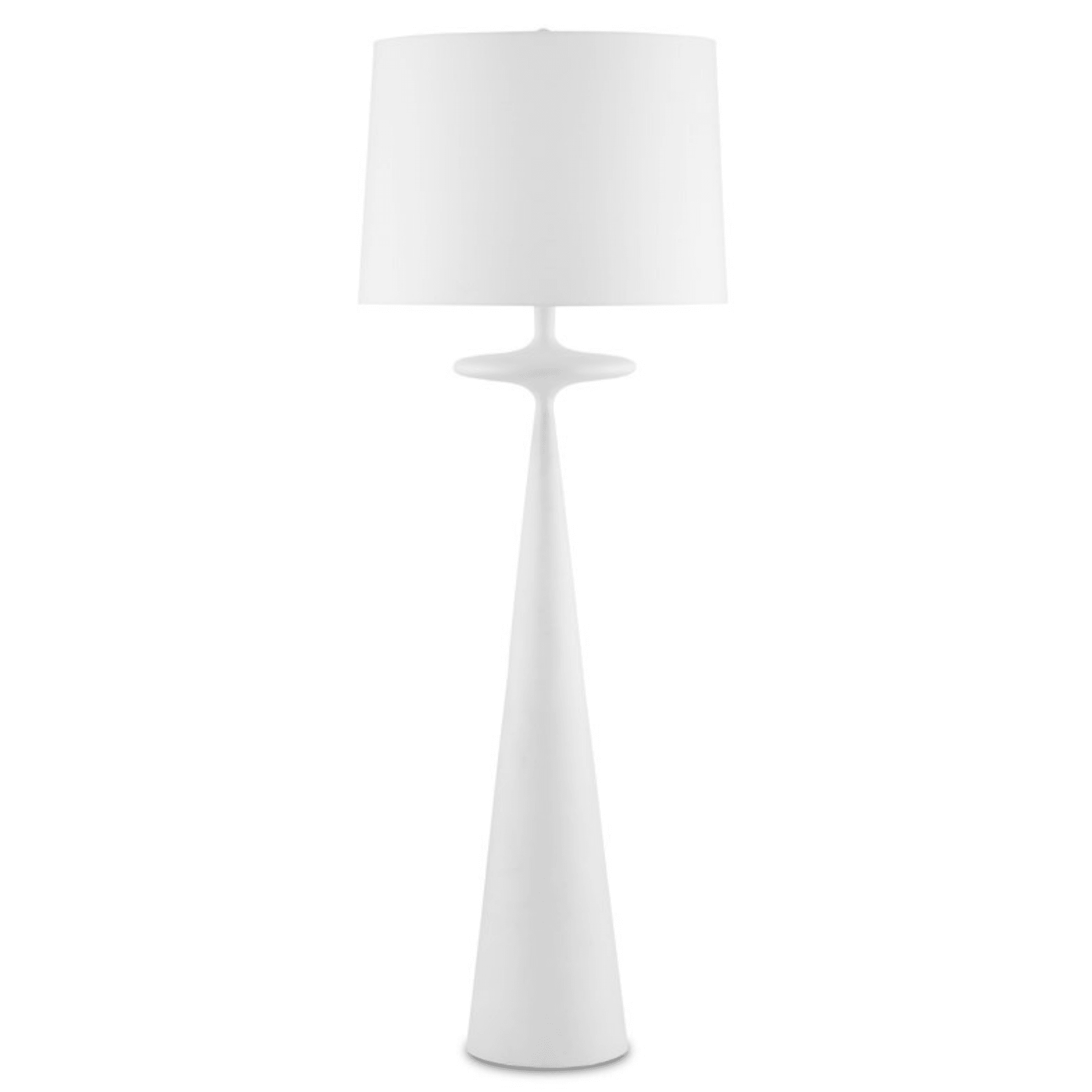 Giacomo White Floor Lamp - Fairley Fancy 