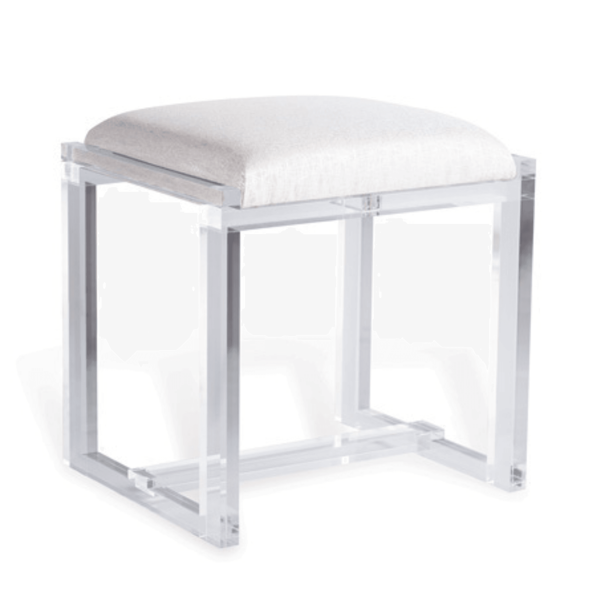 Glencoe Lucite Bench - Fairley Fancy 