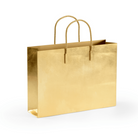 Gold Chic Tote Magazine Rack - Fairley Fancy 