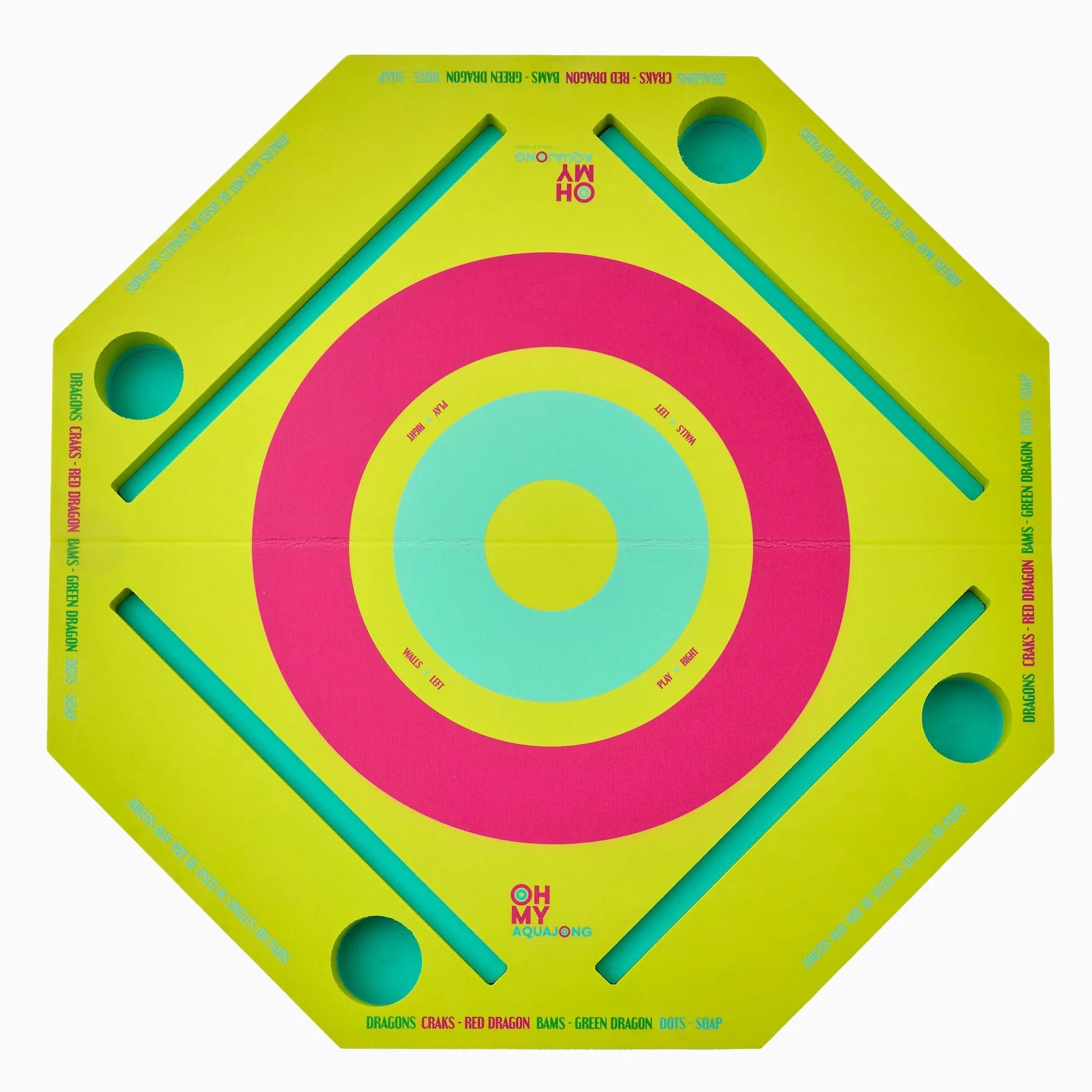 Green Aqua Jong Pool Mat - Fairley Fancy
