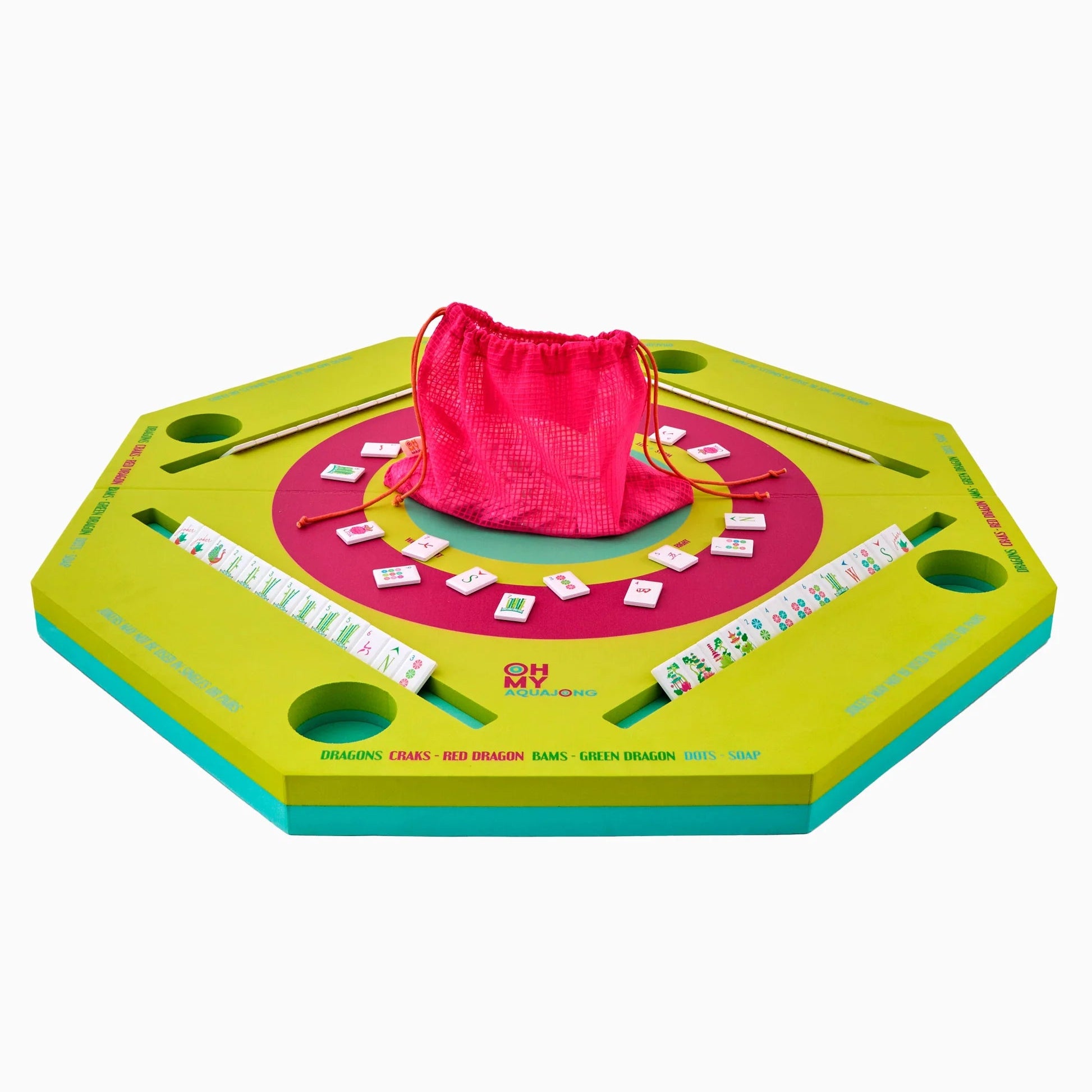 Green Aqua Jong Pool Mat - Fairley Fancy