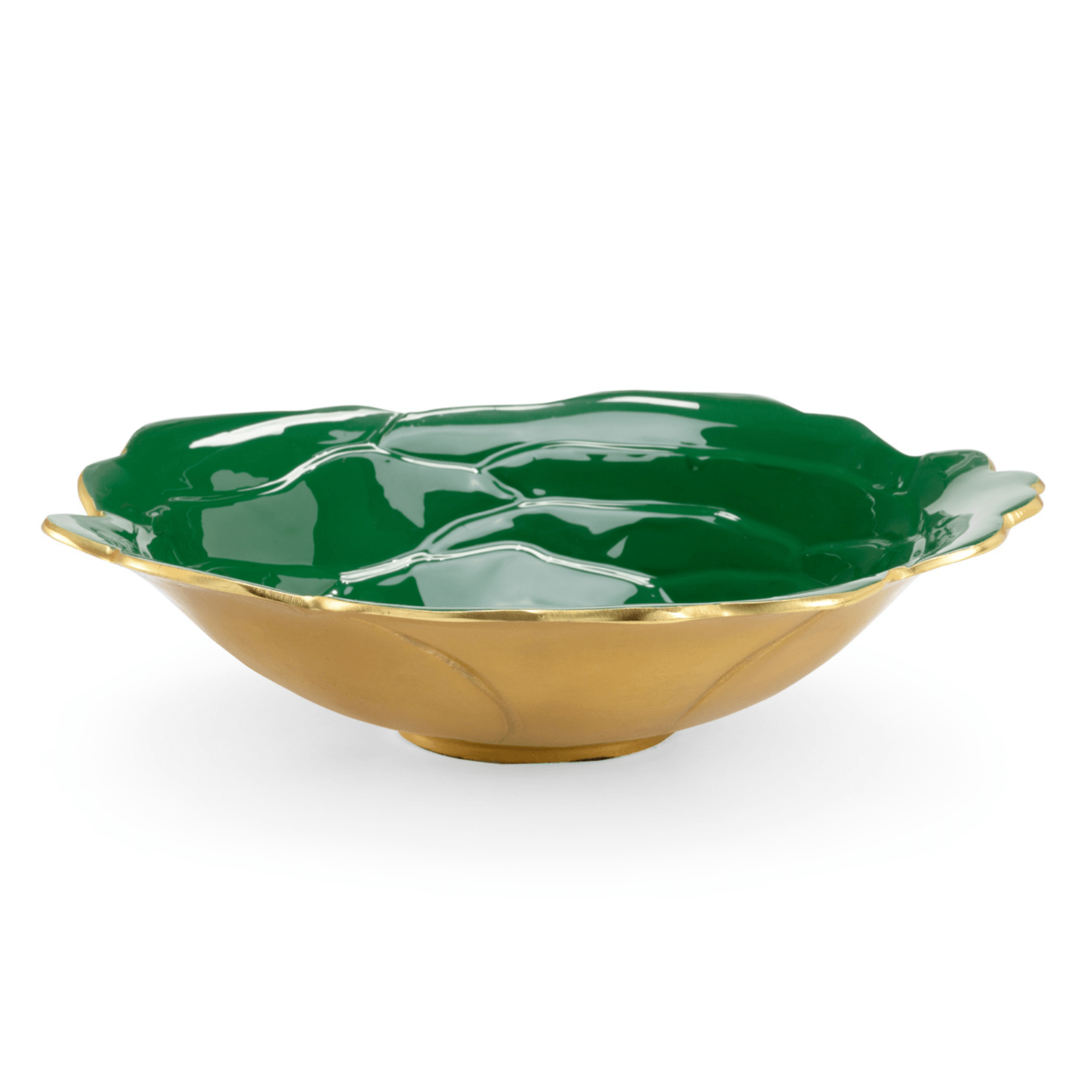 Green Enameled Bowl - Fairley Fancy 