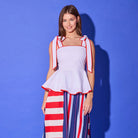Valerie Top in Bright White