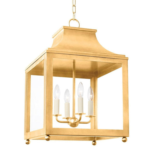Leigh Pendant in Gold Leaf - Fairley Fancy 