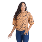 Leopard French Terry Sweatshirt - Fairley Fancy 