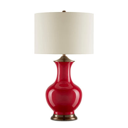 Lilou Red Table Lamp - Fairley Fancy 