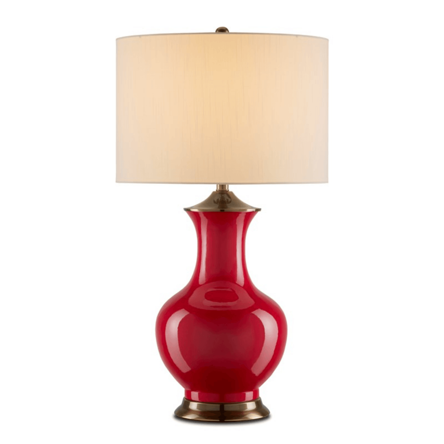 Lilou Red Table Lamp - Fairley Fancy 