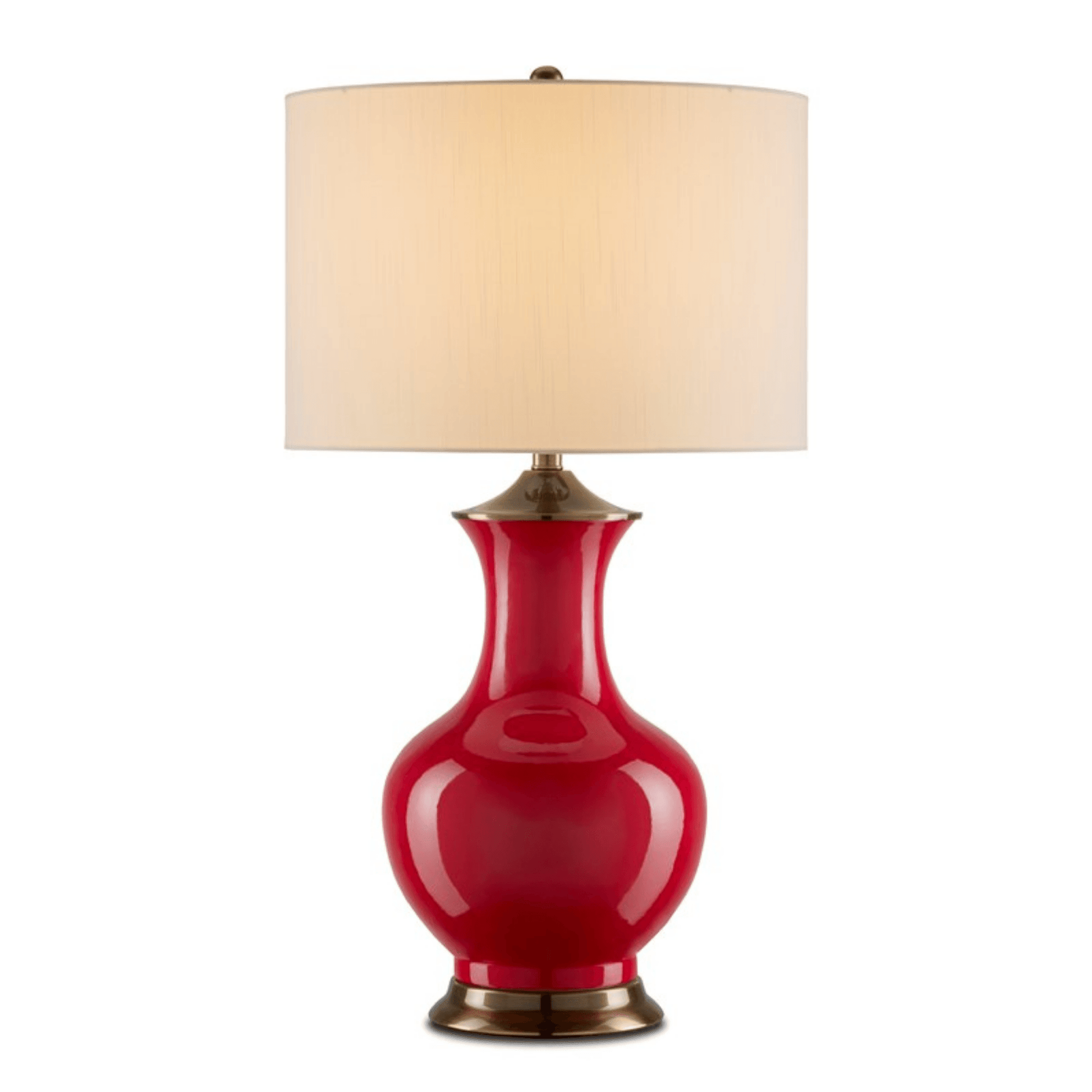 Lilou Red Table Lamp - Fairley Fancy 