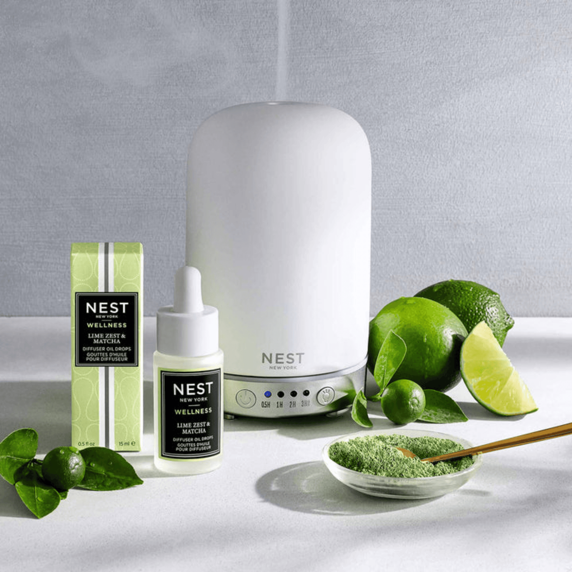 Lime Zest & Matcha Diffuser Oil Drops - Fairley Fancy 