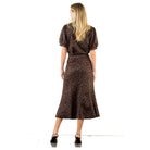 Long Animal Print Skirt - Fairley Fancy