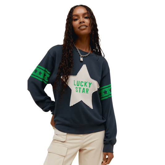 Lucky Star Crew Sweatshirt - Fairley Fancy 