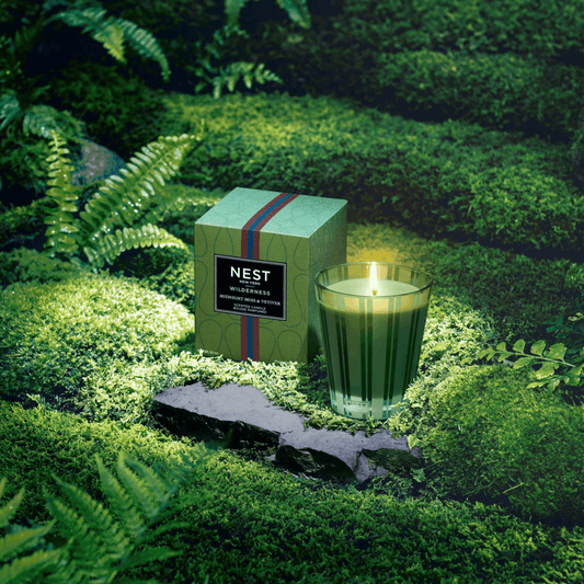 Midnight Moss & Vetiver Classic Candle - Fairley Fancy 