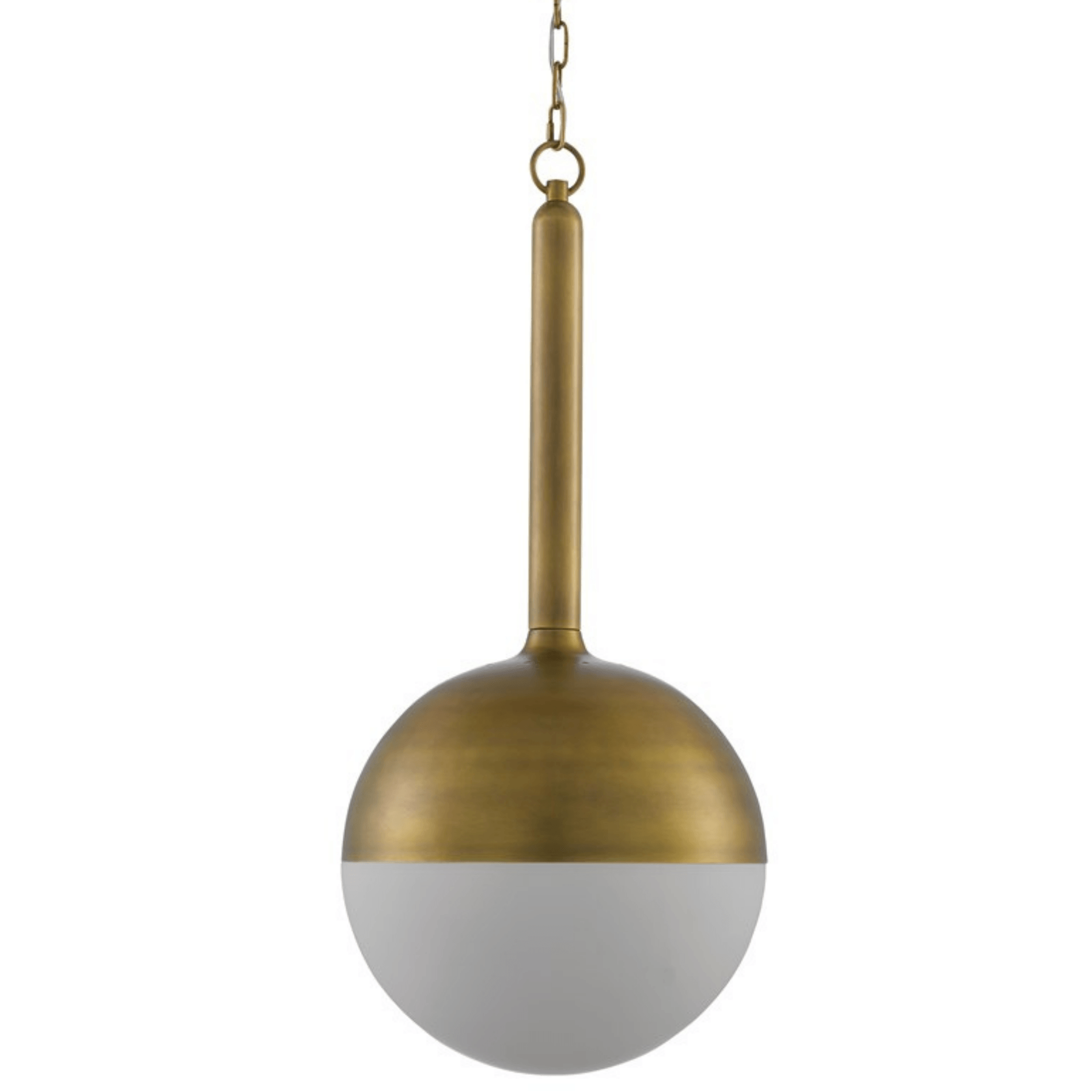 Moonward Brass Pendant - Fairley Fancy 