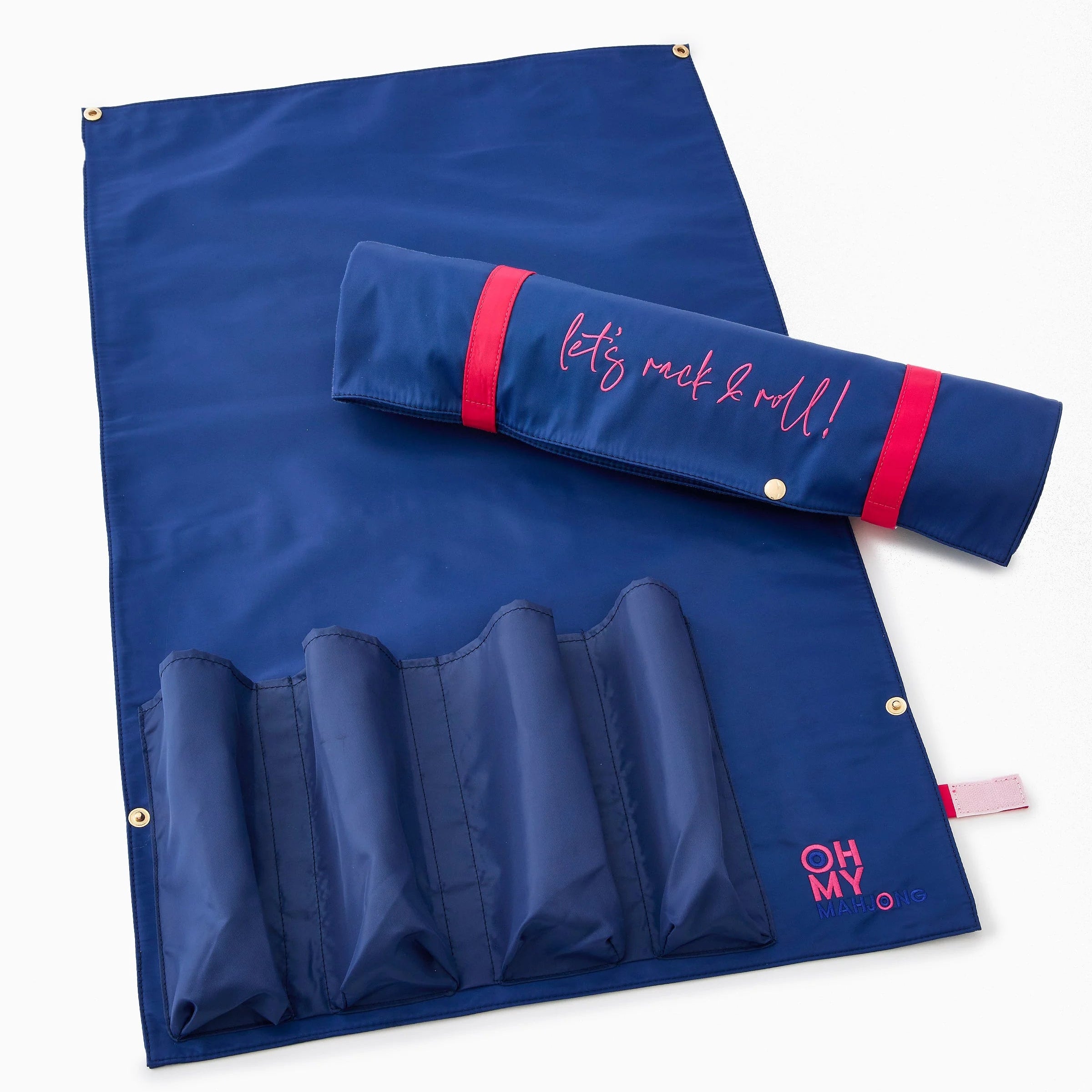 Navy Let's Rack & Roll Bag