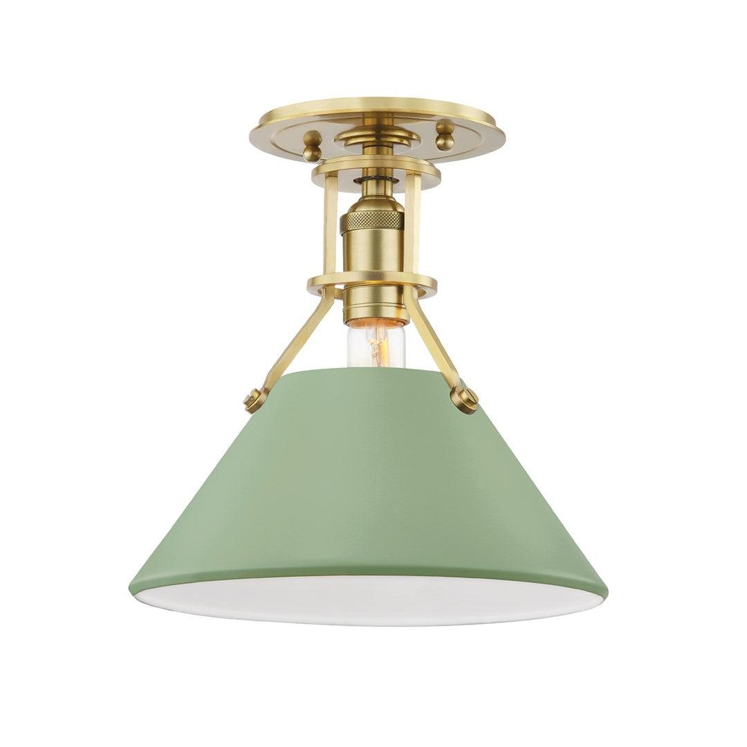 Painted No.2 Semi Flush - Fairley Fancy 