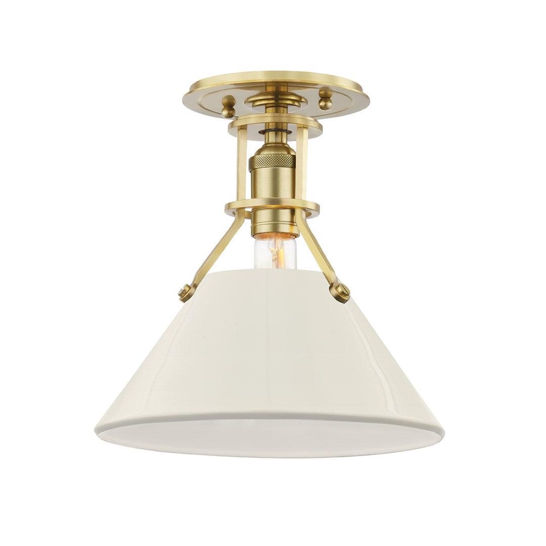 Painted No.2 Semi Flush - Fairley Fancy 