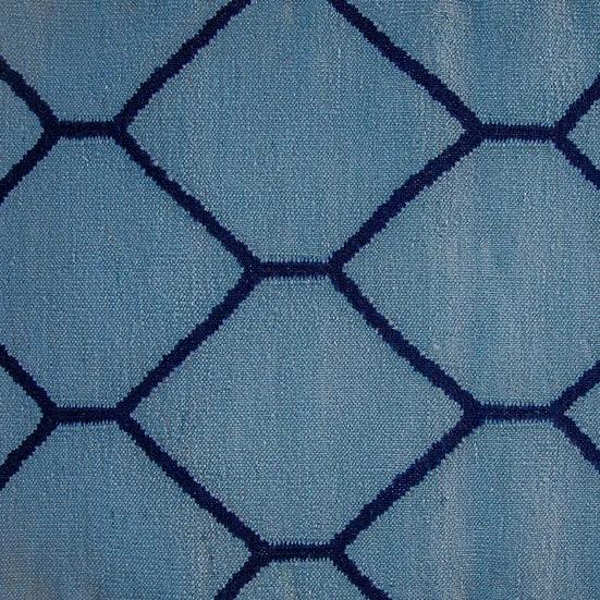 Ripley Kilim Rug in Blue - Fairley Fancy 