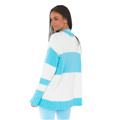 Ski in Sweater in Powder Blue Ski - Fairley Fancy 