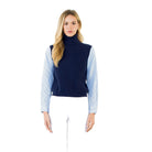 Stripe Sleeve Sweater Top - Fairley Fancy