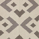 Tatum Kilim Rug in Brown and Tan - Fairley Fancy 